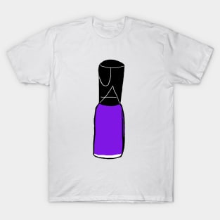 Purple Nail Polish T-Shirt